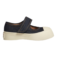 MARNI PABLO经典款女士牛仔厚底浅口玛丽珍大头鞋