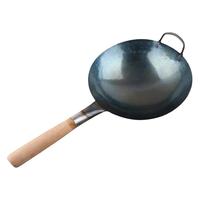 CHAN CHI KEE/陳枝記 不粘 铁锅 熟铁 33cm