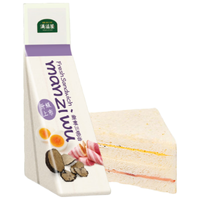 满滋屋手工三明治 黑松露夹心吐司6枚480克 现做早餐配料干净 源头直发 黑松露*6