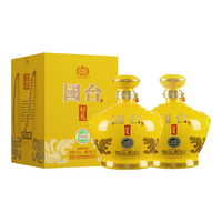 国台 国礼 酱香型白酒 53%vol 1.5L*2坛
