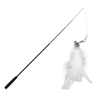 Huan Chong 欢宠网 猫玩具猫咪逗猫棒弹力羽毛铃铛互动自嗨解闷蹭痒猫猫小猫幼猫宠物用品