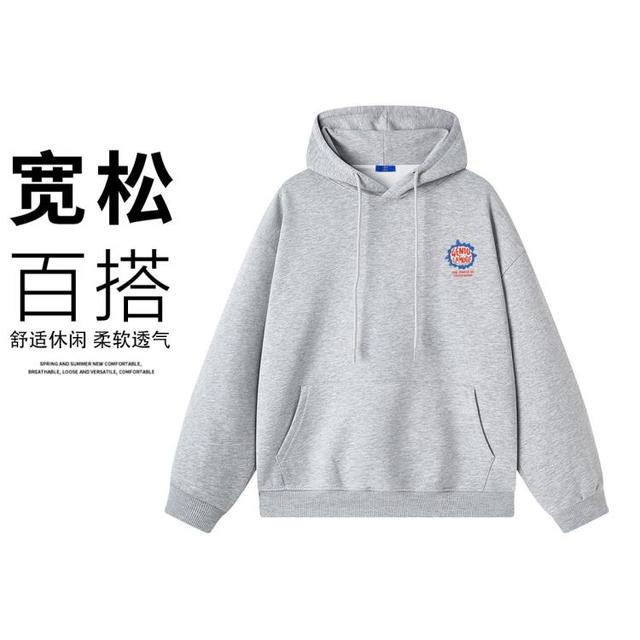 GENIOLAMODE GENIO LAMODE 秋冬连帽套头长袖宽松舒适休闲男式卫衣