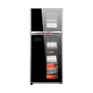 惠普好太太 消毒柜家用厨房小型立式商用消毒碗柜碗筷餐具茶杯高温消毒碗柜 黑色138升