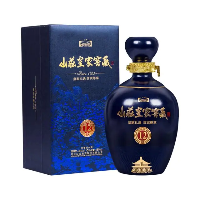 山庄皇家窖藏 12 38%vol 浓香型白酒
