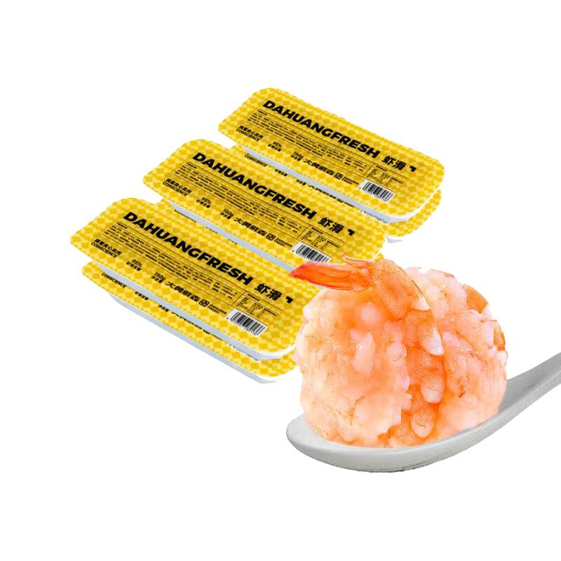  大黄鲜森 高品95% 虾滑  盒装 150g*5 150g
