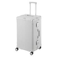 洛克兰2025行李箱拉杆箱男生超大容量加厚铝框旅行箱密码28寸