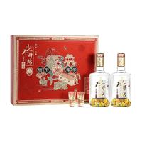 swellfun/水井坊 白酒礼盒  2x1x520ml 浓香型 包装 52度