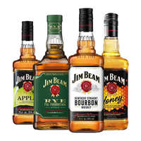 JIM BEAM/金宾 4口味组合装 波本威士忌套装 调和型威士忌 箱装 2850mL 40%vol 其他 4瓶
