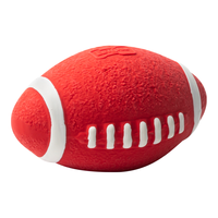 EETOYS 宜特 狗狗发声玩具小中大型犬磨牙换牙室内互动户外训练宠物玩具球 中号橄榄球
