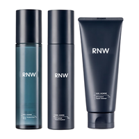 移动端、京东百亿补贴：RNW 男士水乳精华礼盒套装水乳洗面奶控油净爽补水保湿女 3件套