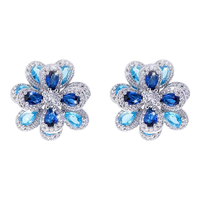 KRISTEN JUDI 韩国原创饰品品牌KJ-五环花耳环