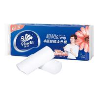 维达（Vinda）超韧卷纸家用实惠装卫生纸卷筒纸厕纸厕所纸巾擦手纸家庭装 1提10卷