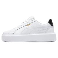 彪马(PUMA)板鞋厚底面包鞋男女增高缓震OSL PRO 391220 白-金色-04 35.5