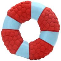 EETOYS 宜特 乳胶救生圈红色狗狗玩具趣味发声独处解闷陪伴宠物用品