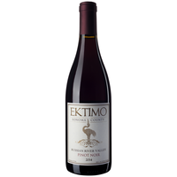 EKTIMO美国加州原瓶红酒黑皮诺干红葡萄酒750ml海外酒庄直采 黑皮诺品鉴装