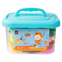 deli 得力 67821 轻型彩色黏土 10g 36色