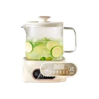 88VIP：美的 全玻璃恒温一体电热水壶纯玻璃1L