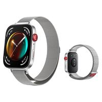 华为 WATCH FIT3 蓝牙版 银色米兰尼斯表带 智能手表