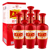 LAO LONG KOU/老龍口 收藏喜酒 高度浓香型白酒 礼盒装 52%vol 500mL