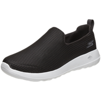 斯凯奇(Skechers)男鞋休闲鞋 一脚蹬懒人健步鞋 户外网面鞋 54609/54600 54600-黑色/白色/BKW 41