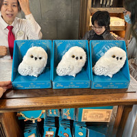 abay北京环球影城代购哈利波特海德薇猫头鹰雪信使站肩互动声控玩具正 海德薇猫头鹰站肩互动 代购【假一罚三】