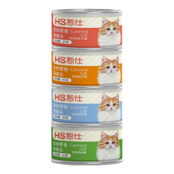 憨仕 猫罐头成猫幼猫奶糕猫咪零食罐头补水湿粮主食罐头猫湿粮 鸡肉丝补水罐 12罐