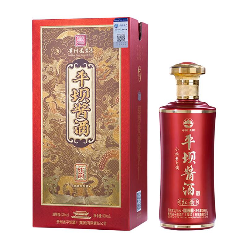  平坝窖酒 纯粮酿造 酱香型白酒