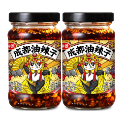 仲景 成都油辣子160gx2瓶