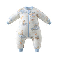 贝肽斯 睡袋  熊游奇境猫肚棉 M码