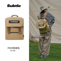 SUBTLE双肩包女书包男大运动旅行背包通勤百搭户外简约休闲包