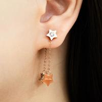 Folli Follie 轻奢时尚百搭镂空星空耳环灵动款