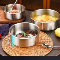 加百列 不锈钢直身蛋糕盘加深 20cm