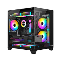 华硕（ASUS） 整机i5 13400F/RTX4060台式电脑电竞3A游戏直播组装主机海景房 配置四12400F/RTX3050/16G