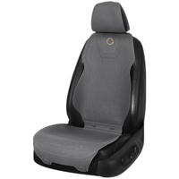 奈吉星 汽车坐垫四季通用翻毛皮夏季汽车座垫通风透气小蛮腰座套马鞍垫 【双座翻毛皮】