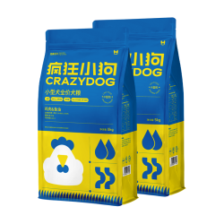 疯狂小狗 狗粮小型犬幼犬成犬双拼粮泰迪博美比熊舒缓泪痕通用型 小型犬通用10kg