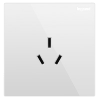 legrand 罗格朗 仕典系列 K8/426/10S 插座面板 玉兰白 三孔 10A