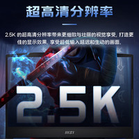 微星（MSI）星影15/17AI 2025全新高性能游戏本5060独显15.6/17.3英寸高端办公电脑 高刷电竞屏笔记本电脑 星影15Air i7-13620H RTX5050 64G内存 1TB固态 两年上门服务