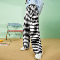 EPTISON 衣品天成 高腰直筒裤女2025秋季新款宽松黑色垂感休闲裤