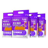 憨仕 三合一木薯植物混合豆腐猫砂 2.4kg*4包