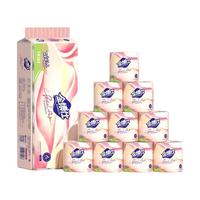 金博仕卷纸加厚有芯卷纸湿水不易破妇婴用纸厕纸卫生纸 140克*10卷