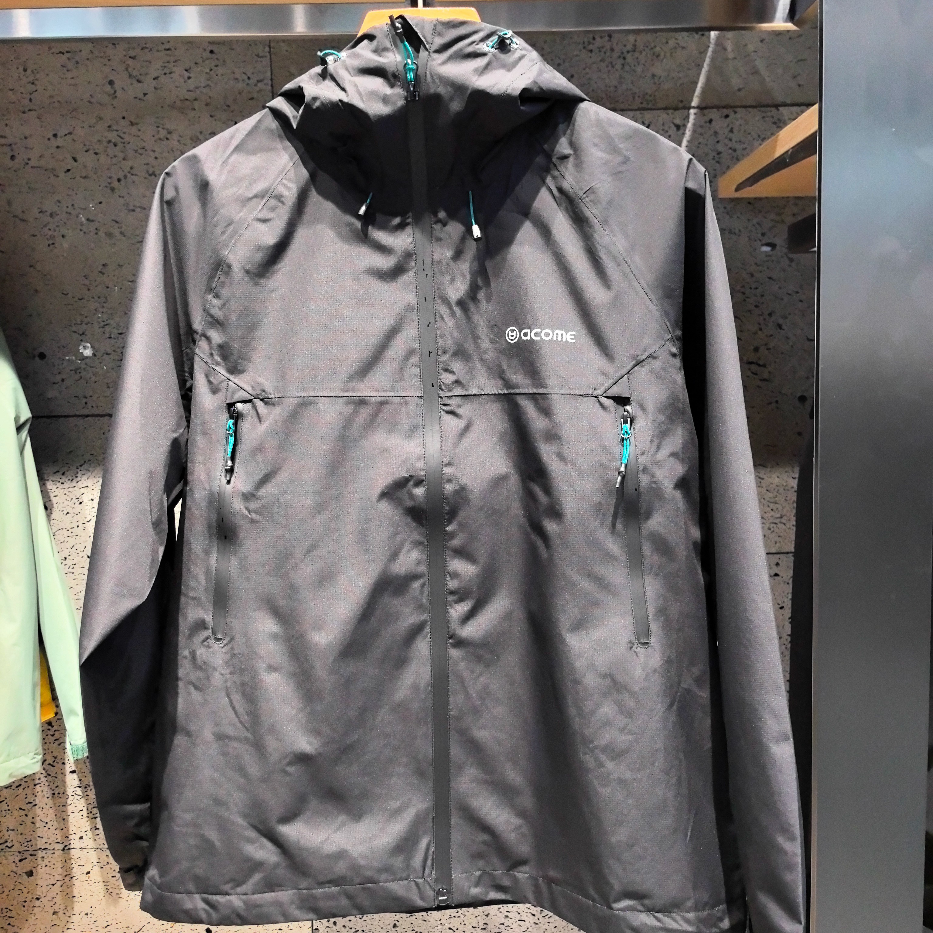 阿珂姆春秋季防雨双层冲锋衣春夏季户外防风连帽风衣夹克登山超轻