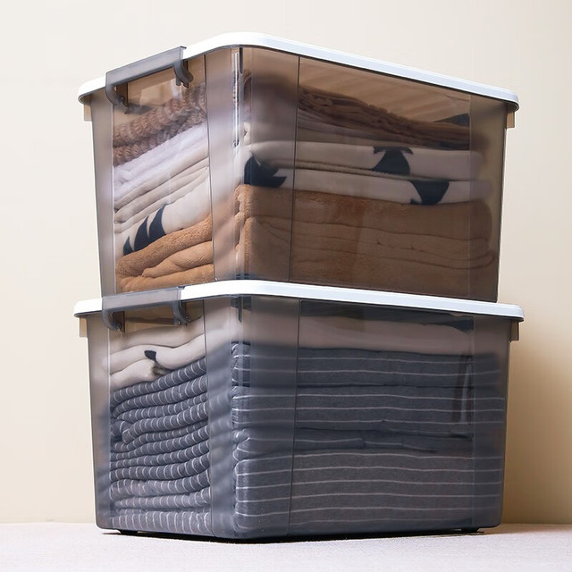 禧天龙 大号加透明收纳箱 三个装