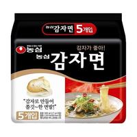 NONGSHIM韩国进口农心土豆面5连包速食煮面马铃薯拉面辣味方便面
