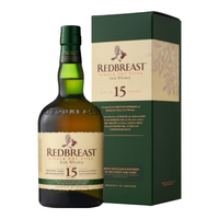 罗缤之舞Redbreast 知更鸟单一壶式蒸馏爱尔兰威士忌洋酒 罗缤之舞15年