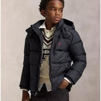 大童款 防撕裂羽绒连帽夹克