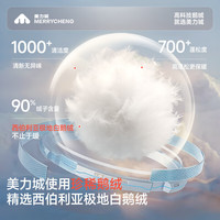 美力城暖天鹅羽绒服女装短款极地鹅绒百搭保暖外套108 慕斯粉 S (100-110斤)