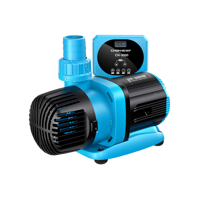 CHANNG 水陆两用变频水泵静音过滤循环潜水泵CN9500-13W 10档流量调节
