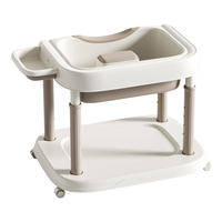 盟石（cute stone）洗头躺椅免弯腰月子孕期卧床上洗头盆平躺式家用泡头盆 全套【升降台+循环水泵+万向轮+礼包】