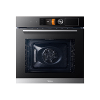 Midea 美的 蒸烤炸一体机嵌入式3合1 TFT彩屏智能交互 R7Pro 70L大容量搪瓷内胆电蒸烤箱空气炸 BS7057W