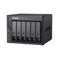 威联通 Qu605企业级家庭存储16G内存24T容量网络存储NAS私有云 AI相册手机备份